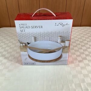 New 4 pc salad server set by Le Regalo